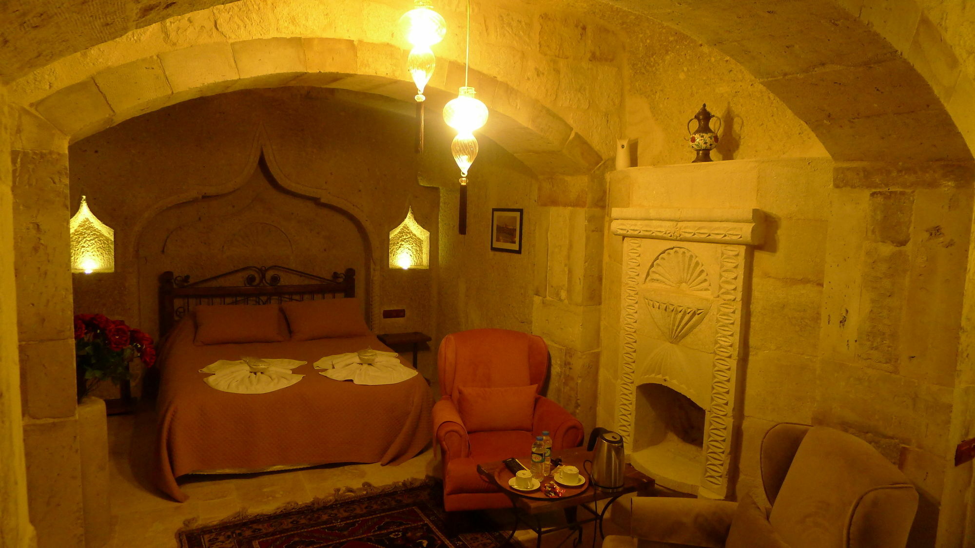 King Cave Hotel By Traveller'S Гьореме Екстериор снимка